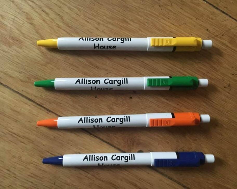 Allison Cargill House pens